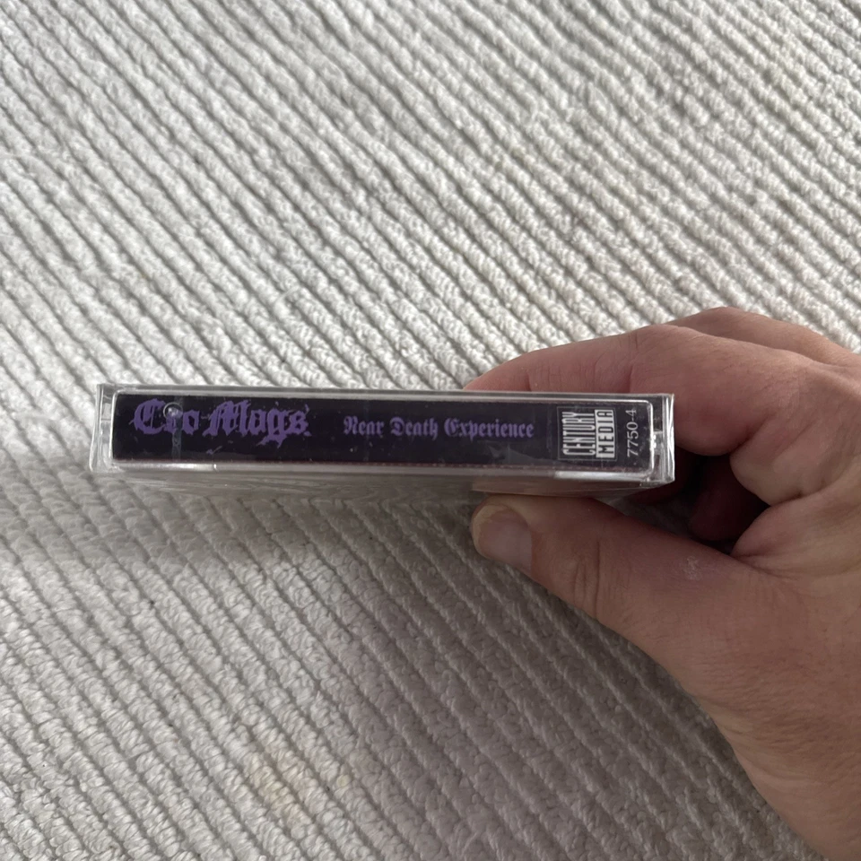 Cro-Mags - Near Death Experience orig Century Media cassette Hardcore HC - Image 3 of 4