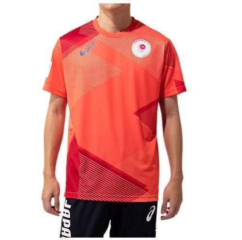 Tokyo Olympics 2020 Official JAPAN T-shirt ASICS SizeL Black