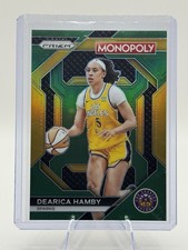 💚 2024 Panini Prizm Monopoly #WNBA23 Dearica Hamby All-Star Green #18/24 SSP!
