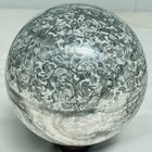 Natural Insectconch fossil crystal Ball Quartz Crystal Sphere Reiki Healing2820G — photo 7