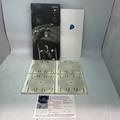 BB King  King Of The Blues 4xCD Compilation Box Set US 1992 OG Edition VG+/VG+