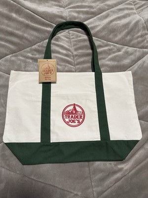 New Trader Joe s Large Tote Bag (Green)