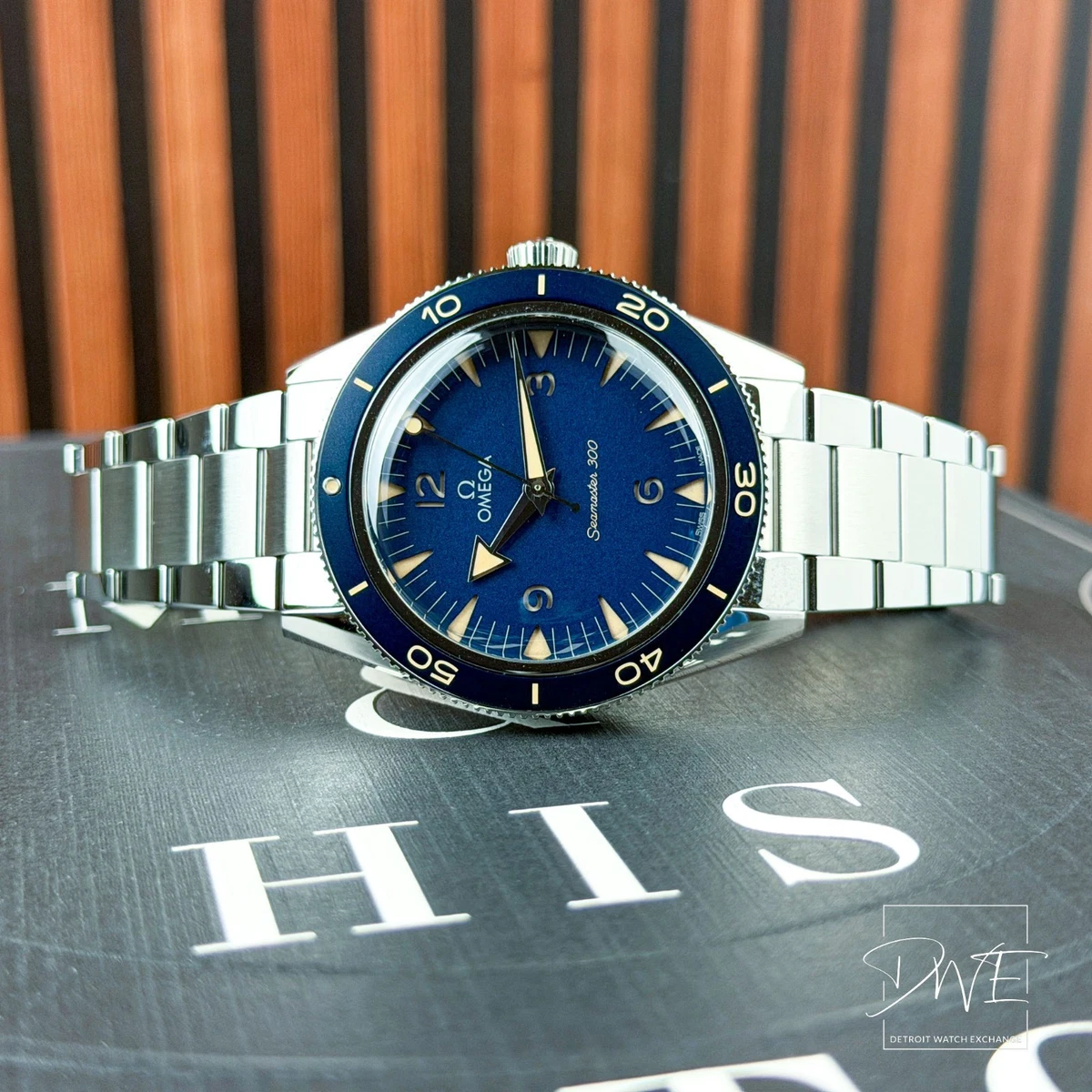 Preços baixos em Relógios de pulso Face OMEGA Seamaster Azul | eBay