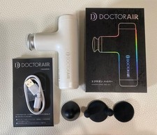 DOCTOR AIR Exagun Hyper REG-04 Massage Gun Vibrating Pearl White With Box