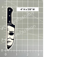 NEW Michael Myers Knife Horror Vinyl Sticker 74