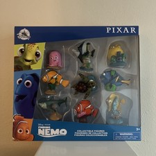 Disney Pixar Buscando a Nemo (9) Figuras Coleccionables Caja Set Nuevo Walt Disney World