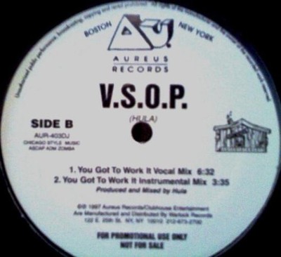 V.S.O.P. , I Will Be There / You Got To Work It, (12'', EP, Promo), VG+, 41432786