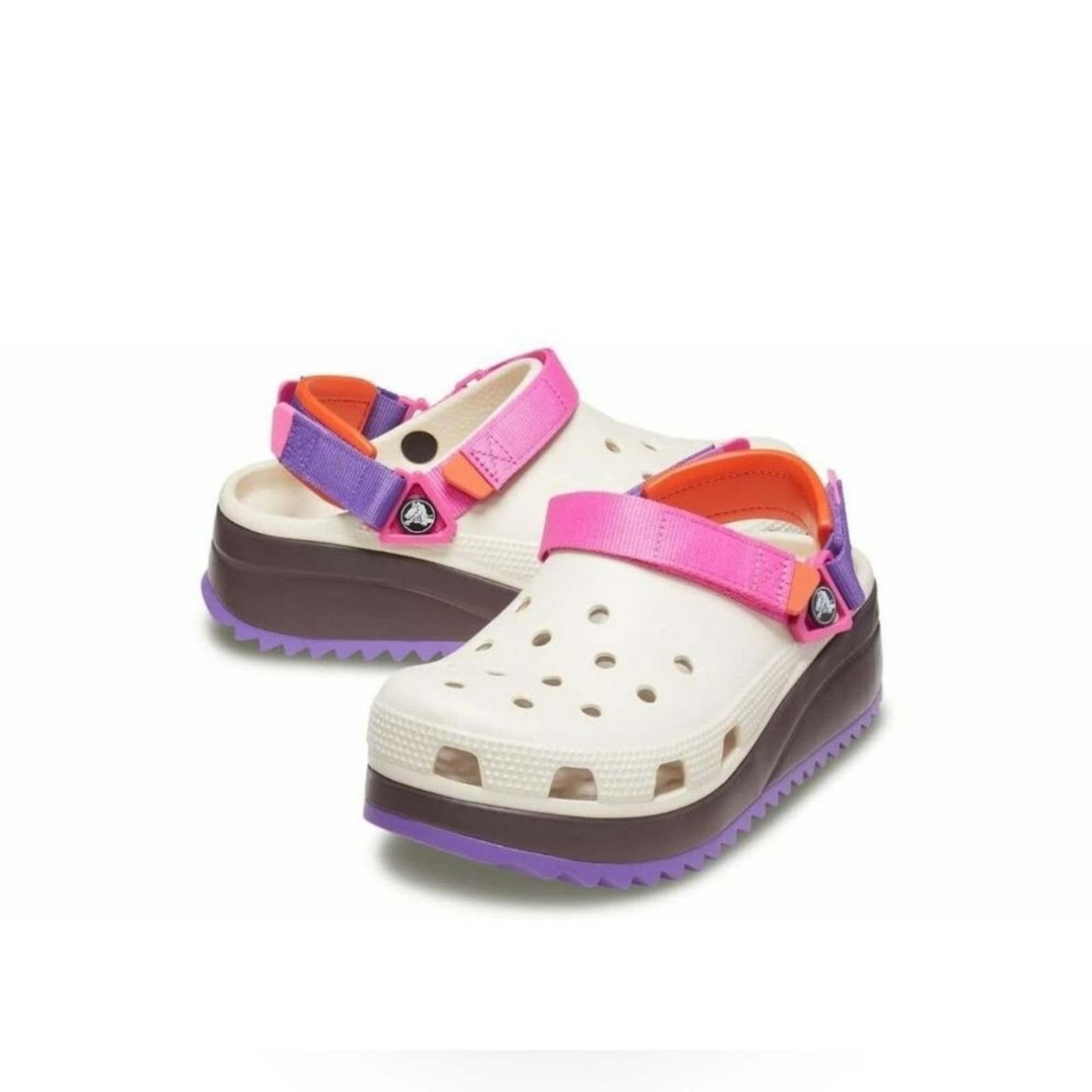 Zuecos Crocs Clásicos Senderistas Ofertas Espuma Croslite Superior Pivotable Hombres Talla 12