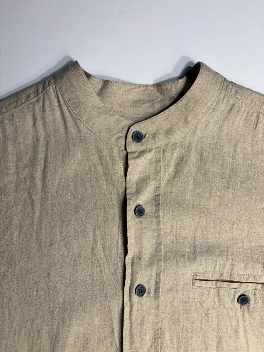 Collarless Shirt for sale | eBay