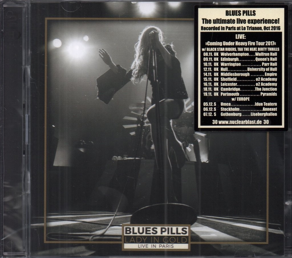 Blues Pills Lady In Gold Live In Paris double CD Europe Nuclear Blast 2017