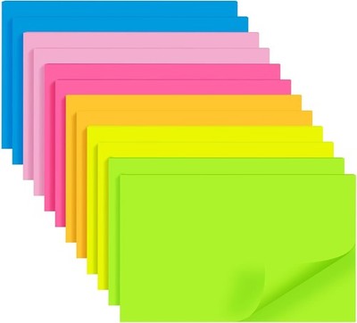 Stiy Notes in, Bright Colors Strong Adhesive Post, Suitable for School,