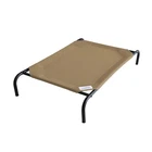 Coolaroo Original Elevated Dog Bed - Breathable Off-The-Ground Large, Nutmeg