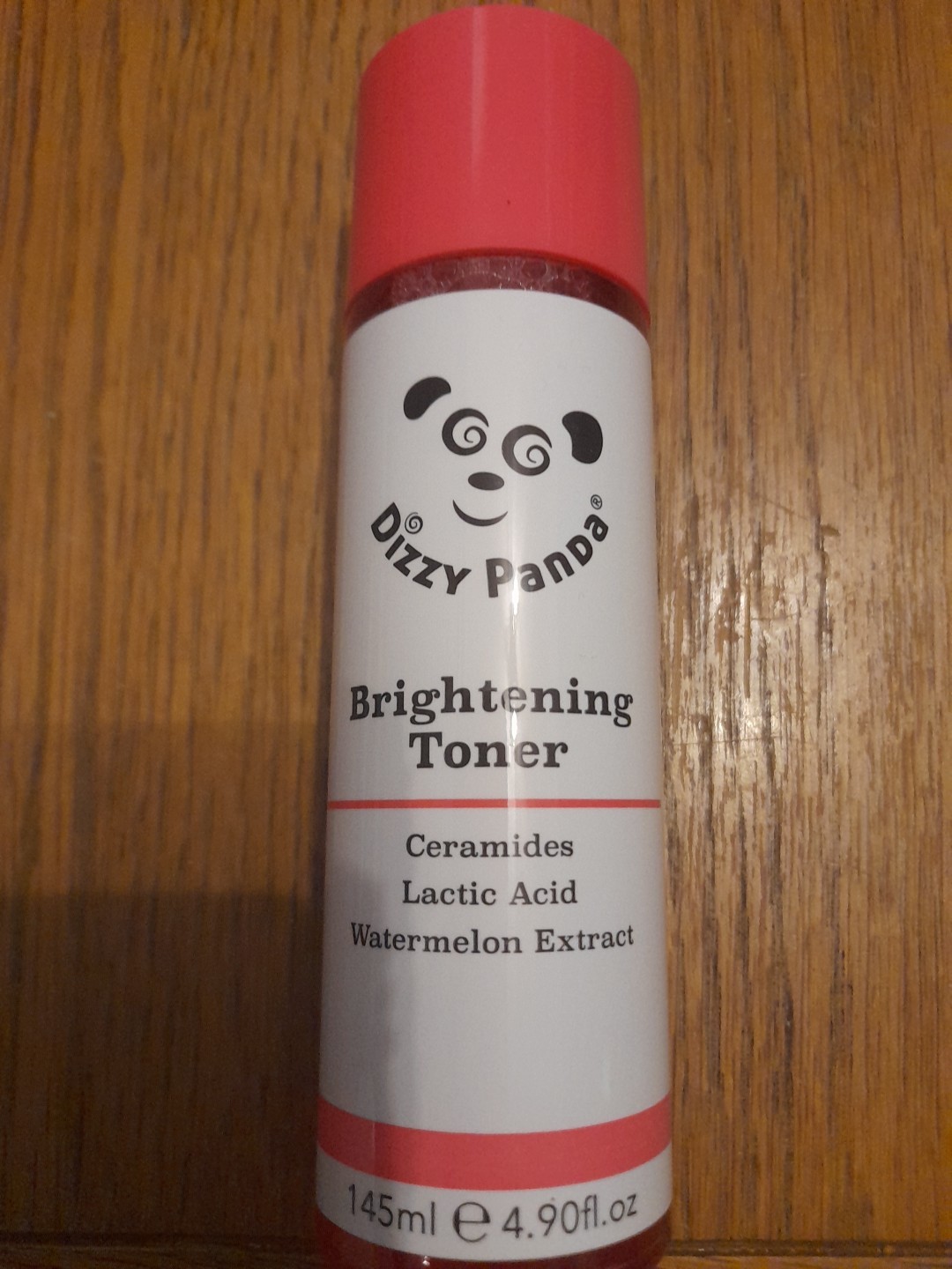 Dizzy Panda Brightening Toner Ceramides,  Lactic Acid,  Watermelon Extract 145ml