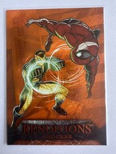 2024 UD Marvel Marvel Renditions Spiderman Orange SHOCKER 296/299