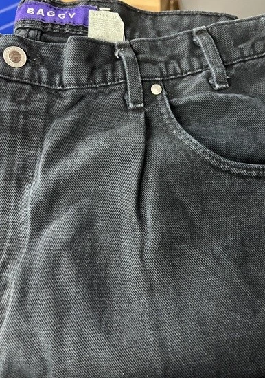 Vintage Levi's SilverTab Baggy fit Men's Jeans W38 L36 Midnight Blue