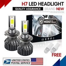 LED Headlight Kit Modigt Bulb H7 6500K 8000lm Low Beam for 2006-2010 Mazada 5