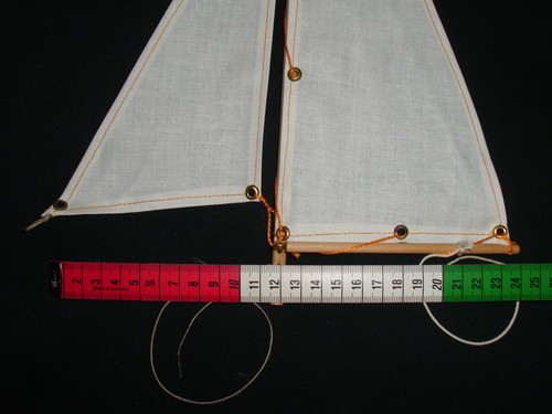 Original Günther Seifert Segel für Segelboot WINDY Modellbau 1970er Jahre selten - Bild 12 von 18