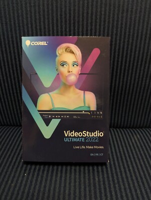 Corel Video Studio Ultimate 2022 Sealed, Windows-Based Video Editing Software