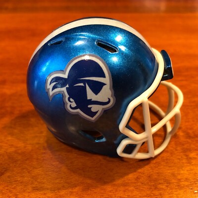 custom pocket pro football helmets Seton Hall Pirates concept custom pocket pro helmet NCAA