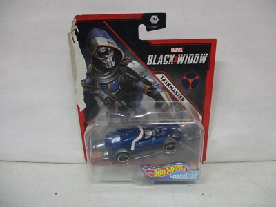 Hot Wheels Character Cars Marvel Black Widow Task Master