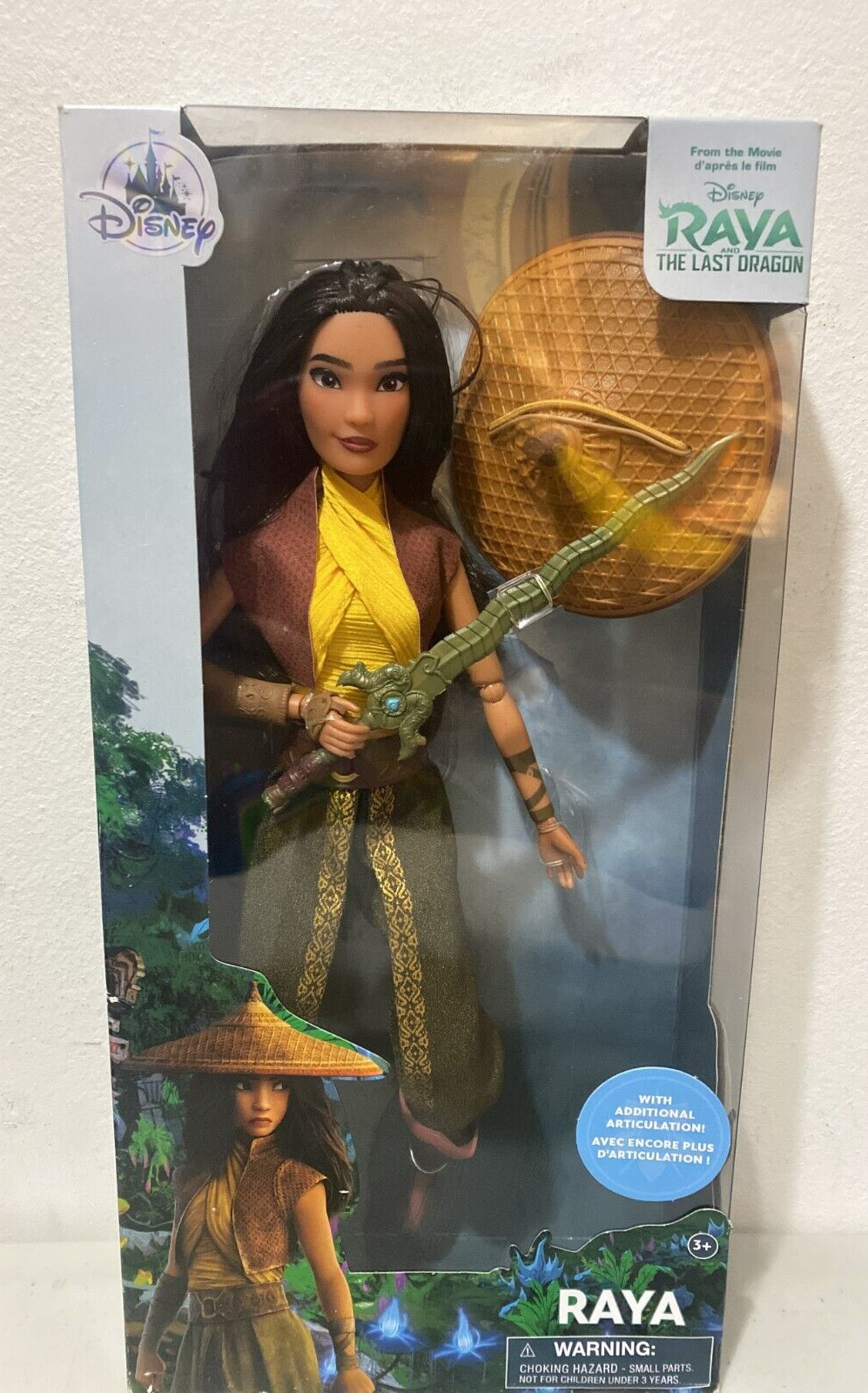 Disney Raya and the Last Dragon RAYA 11" Classic Doll, BRAND
