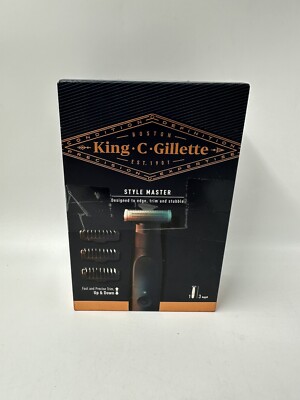 King C. Gillette Herren Style Master kabelloser Stoppelnschneider