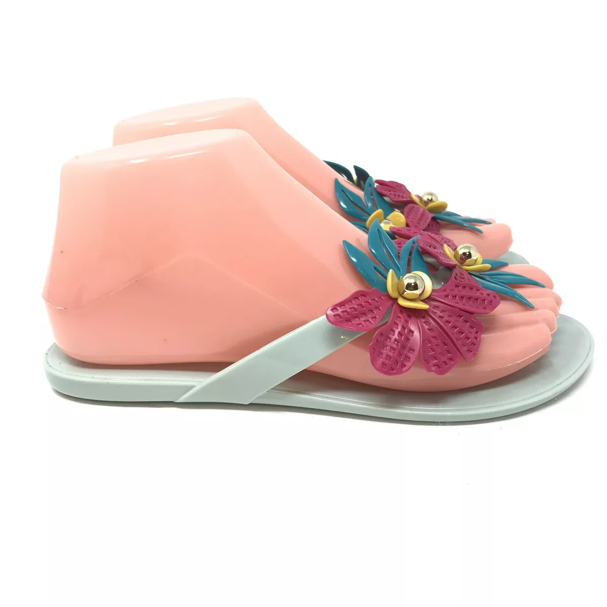 Nine west jelly sales flip flops