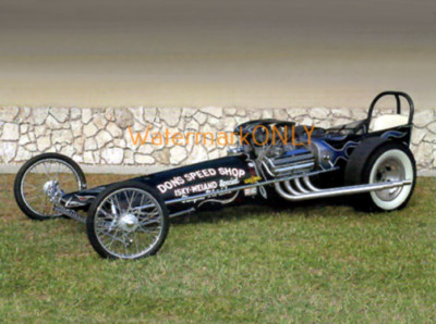 Don ''Big Daddy'' Garlits 1959 ''Swamp Rat SR1b'' Top Fuel Dragster PHOTO! #(A)