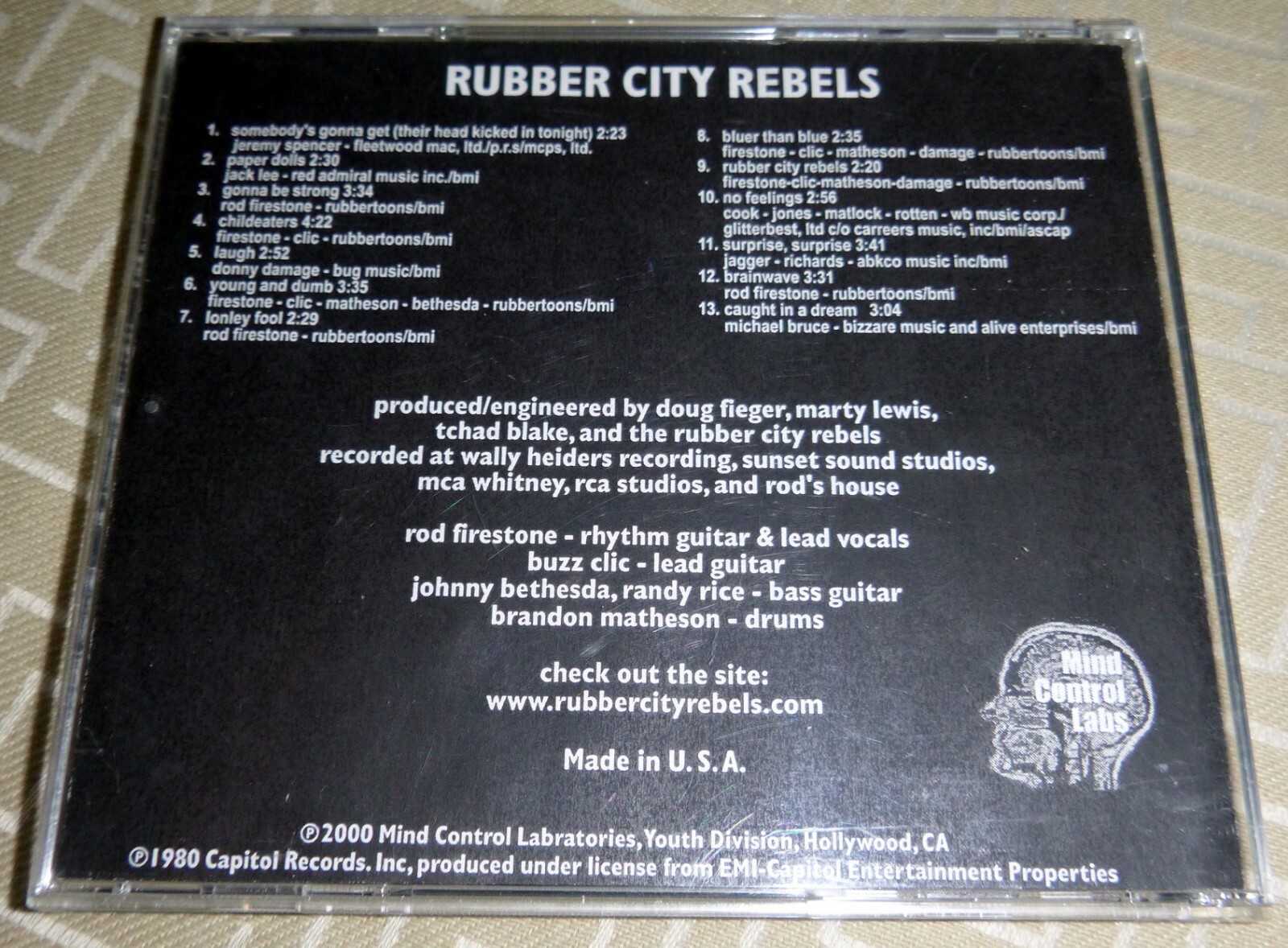 Rubber City Rebels 'Rubber City Rebels' CD eBay