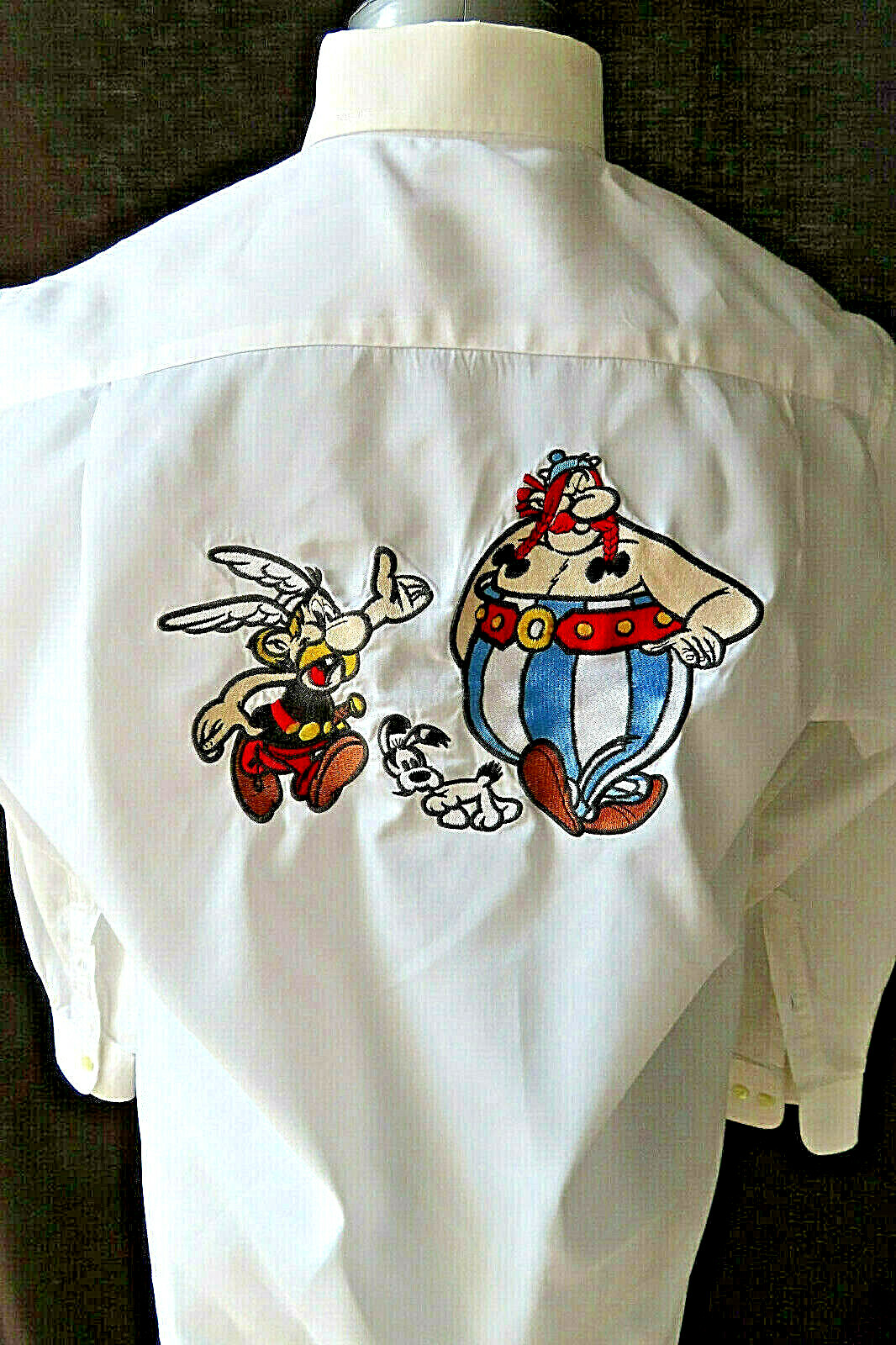 Rectangle Jaune Men's Button-Down White Shirt, Ca… - image 3