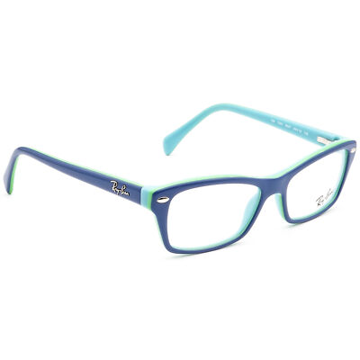 Ray-Ban Small Eyeglasses RB 1550 3657 Junior Blue Rectangular Frame 48[]15 130