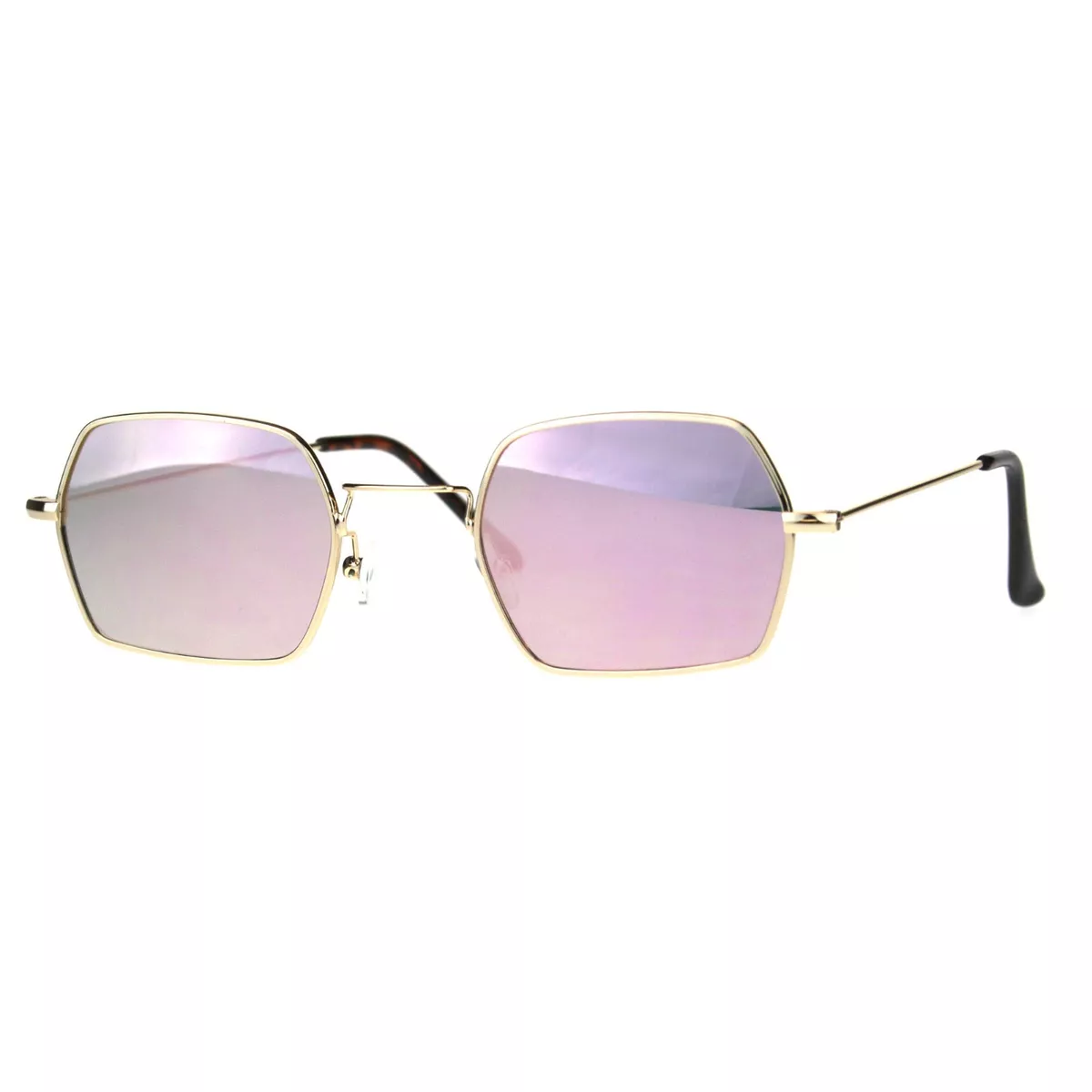 Hexagon shaped cheap sunglasses