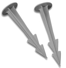 500 Leichtbauplattenanker 125mm Kunststoffnägel Styropor Nägel Plattenankernägel