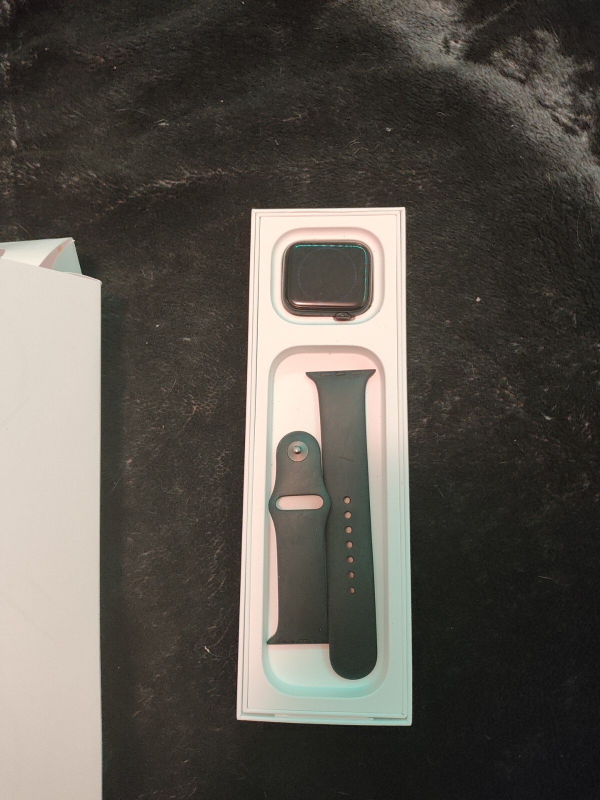 Apple Watch SE 2nd Gen 44mm GPS Midnight Case Sport Band M/L MRE93LL/A 2023-image