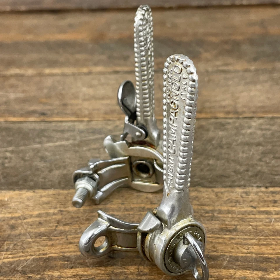 Juego de palanca de cambios vintage Campagnolo PortaCatena Porta Catena soporte de cadena palanca de cambios Foto 4 de 4