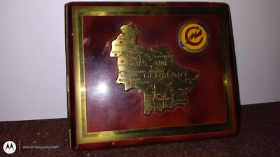 US Zone Germany US Constabulary Post WW2 Cigarette Case