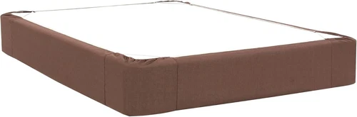 243-202 Howard Elliott Boxspring Cover Only King Size in Sterling Chocolate - Picture 1 of 5