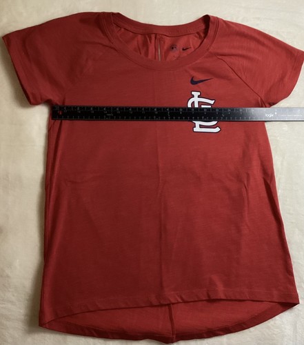 St Louis Cardinals Slit Back Women’s T-Shirt Red Size Small - Picture 5 of 6