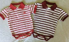 Oklahoma Sooners Boomer, Nebraska Cornhuskers Infant Golf Creeper Cotton 