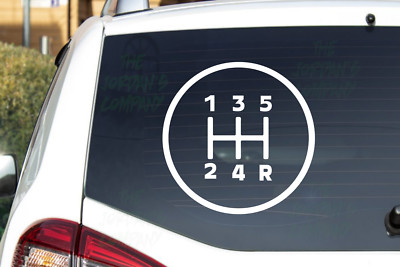 Manual 5 Speed  - CNC cut Decal Vinyl Sticker -Pic from multi colors! O651