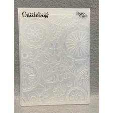 Cricut Cuttlebug Floral Swirl Embossing Folder
