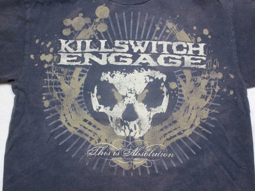 VTG Killswitch Engage Band T Shirt Youth (L) Metalcore Music This is Absolution - Picture 3 of 8