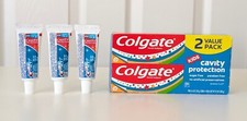 2 Colgate KIDS Toothpaste Cavity Protection Bubble Fruit 4.6oz 3 Travel Size