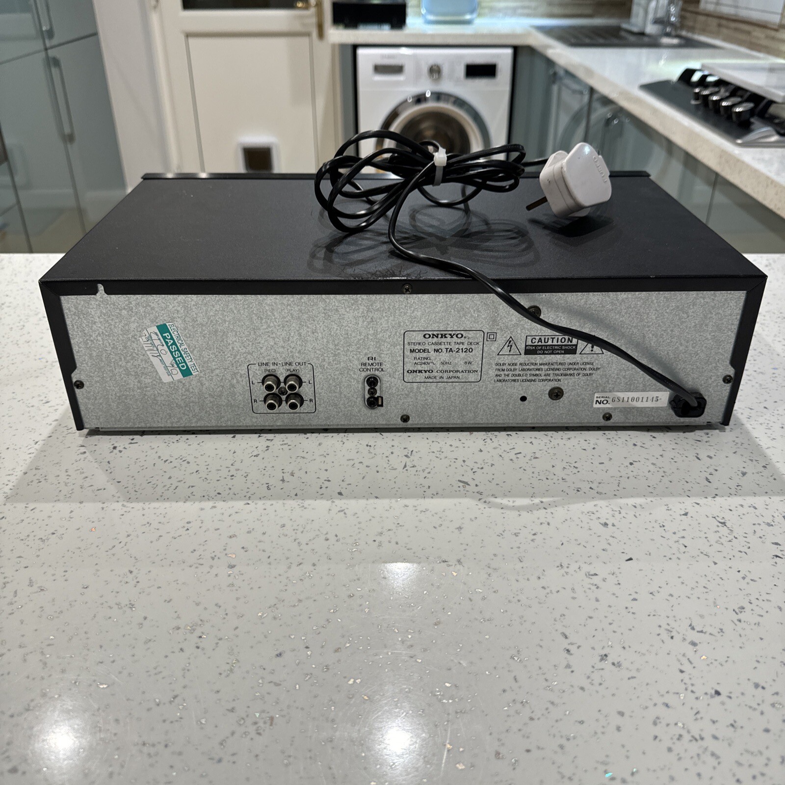 ONKYO STEREO CASSETTE TAPE DECK R1 TA2120 eBay