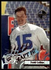 1995 Stadium Club #D219 Todd Collins RC Members Only Buffalo Bills