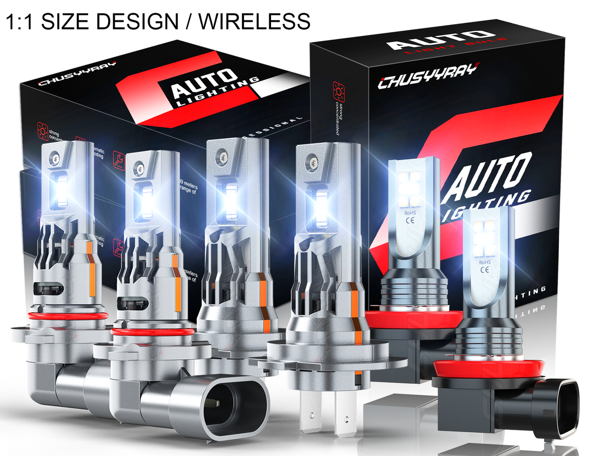 For Subaru Outback 2010-2014 6X LED Headlight Hi-Lo Beam Fog Bulbs - Foto 5