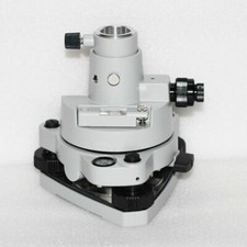 NNEW GRAY TRIBRACH & ADAPTER W/ OPTICAL PLUMMET FOR PRISM SETUP /TOTAL STATIONS