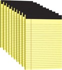 Note Pads 5x8, 10 Pack Small Legal Pads 5x8 Yellow Pad, College Ruled Legal