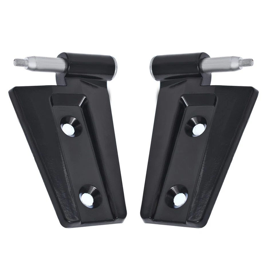 8 Piece Door Hinge Black Fit For 2007 2008 2009-2017 Jeep Wrangler Unlimited JK - Image 3 of 4