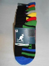 New 7-PACK Kangol Toddler Boys Dress Socks 2-7yr Oder-Fresh Lycra Cotton S125